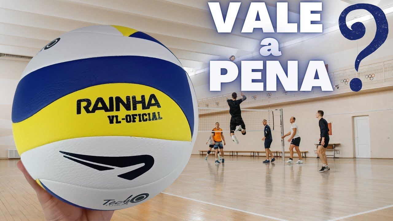 BOLA DE VÔLEI BOA E BARATA RAINHA OFICIAL 6.5 - REVIEW - YouTube