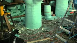 Making of the Giant Hands