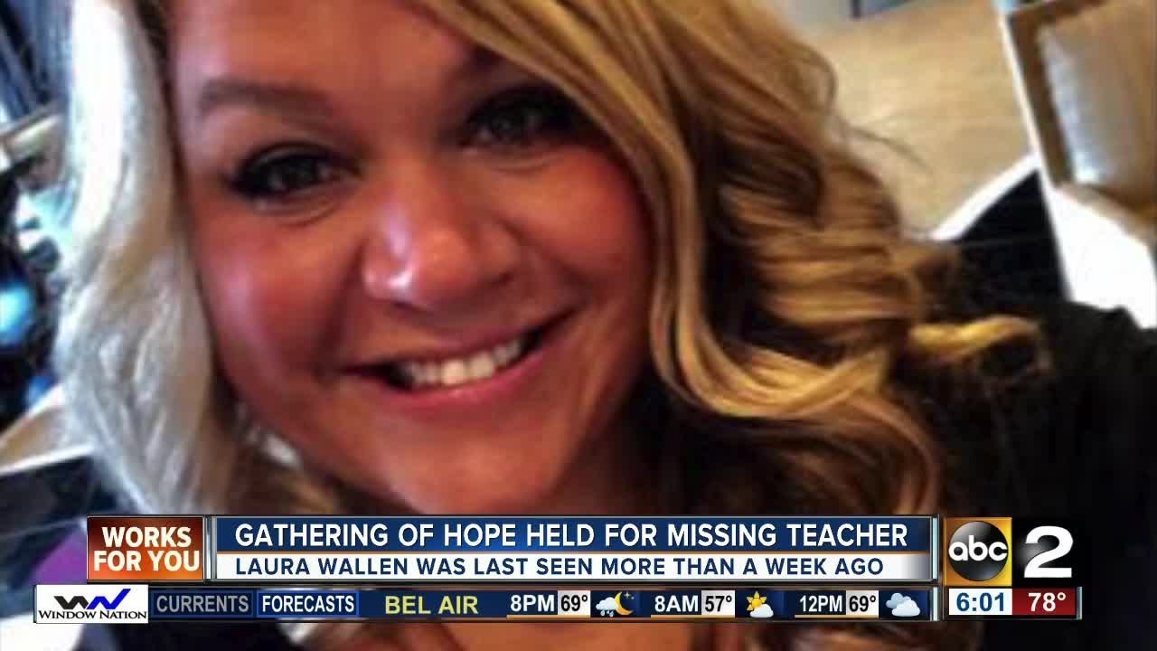 Community comes together for missing pregnant teacher - YouTube