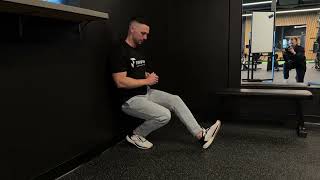Kickstand Wall Sit