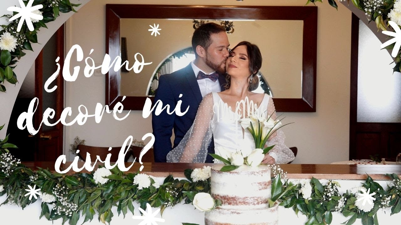 DIY: CÓMO DECORE MI BODA CIVIL? | VLOG: Lo hacemos todo nosotros!
