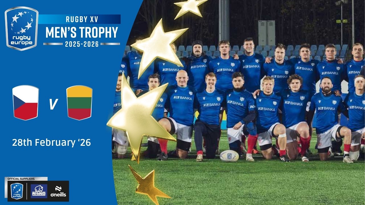 CZECHIA v LITHUANIA - Rugby Europe Trophy 2025/26