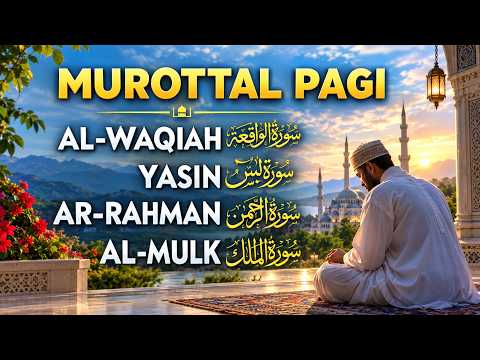 Murottal Pagi Pembuka Rezeki | Surah Al Waqiah, Yasin, Ar Rahman, Al Mulk | Alaa Aqel