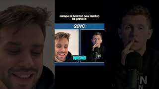 Europe Is A Best Place For New Startup This Guy Proves It 😯😯 #edit #podcast