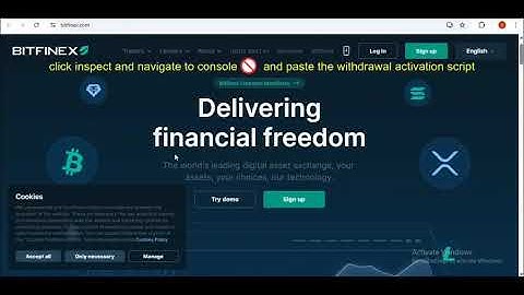 BITFINEX withdrawal activation script  720p 30fps H264 128kbit AAC