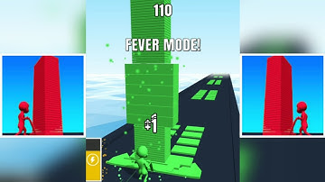 STACK COLORS BY VOODOO NEW GAMEPLAY WALKTHROUGH PART 1 | ALL LEVELS 1 - 5 |