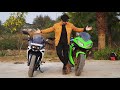 Ninja 300 VS KTM RC390 | Competition Never Ends!!