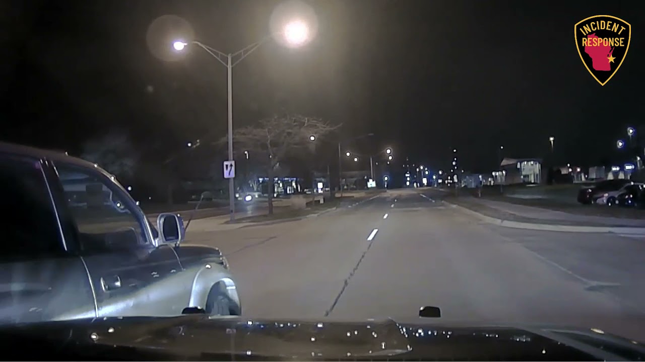 Dash Cam: Milwaukee Police Pursuit ends in Fox Point on December 8, 2021
