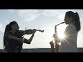 Mosaïque ASH Violin Saxophone Cover Melissa Marina DOYA 