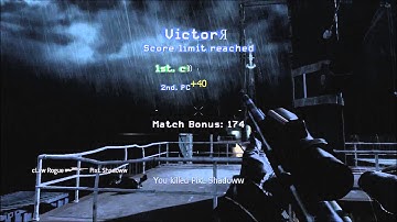 Clean Cod 4 Cagematch Trickshot Killcam!