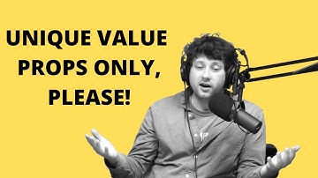 Crafting a Unique Value Proposition: The Lean Canvas Method: (06/11)