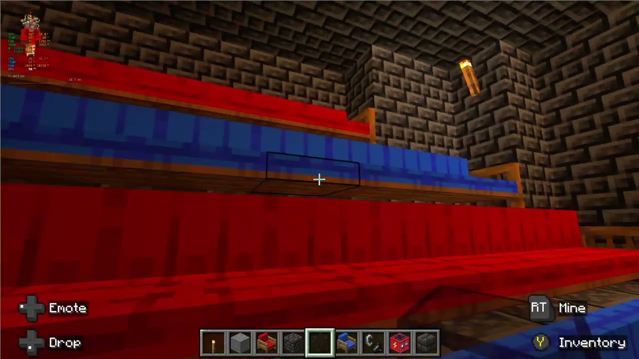 Minecraft: კინოთეატრის აშენება ნაწილი III