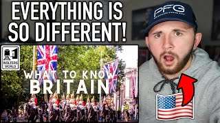 American Reacts to What to Know Before You Visit the UK *SHOCKING*