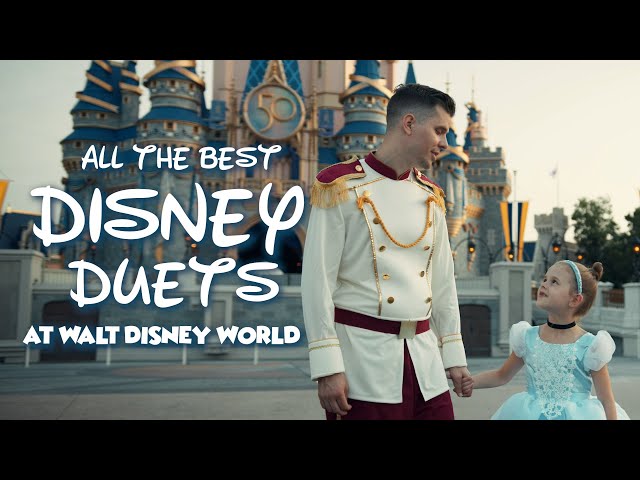 DISNEY DUET MEDLEY - SINGING ALL THE BEST DISNEY DUETS AT WALT DISNEY WORLD class=