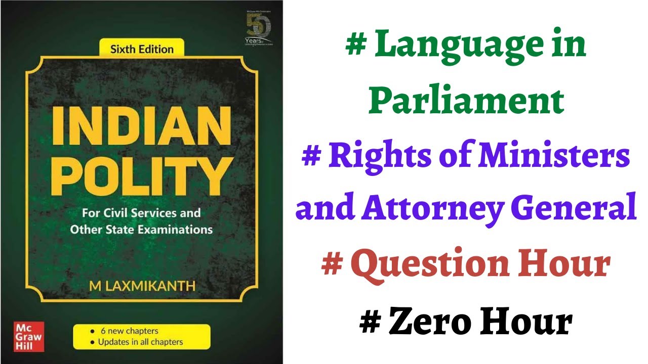 (V102) (Question Hour & Zero Hour, Language in Parliament, AG/Minister ...