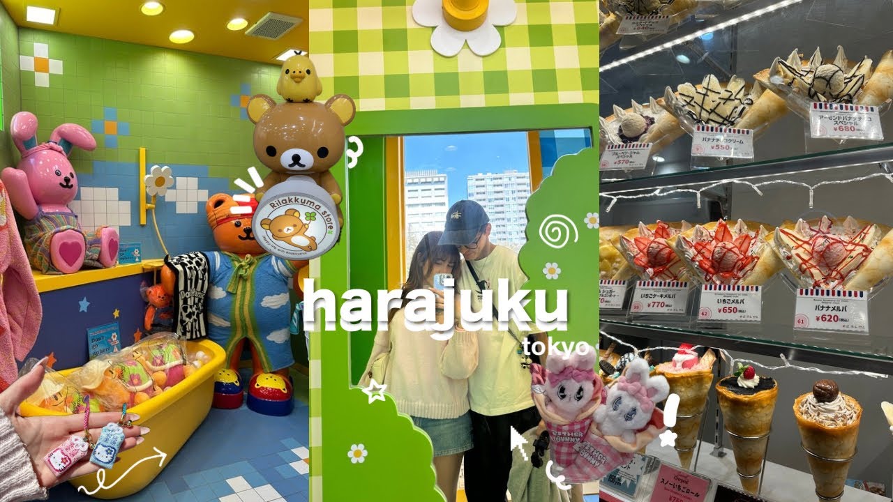 Tokyo Vlog. 8 | Harajuku, Meiji-Schrein, Takeshita Street, Kiddy Land, Smiski Unboxing, Cas:pace