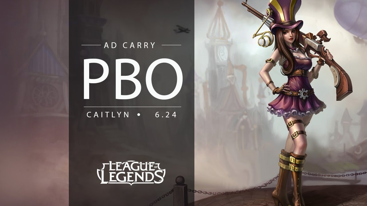 LOL ProTV - pbO - CAITLYN ADC (17/12/2016)