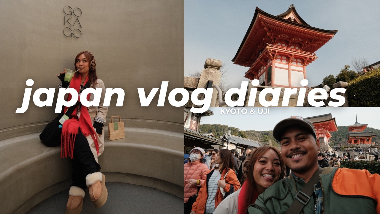 japan vlog diaries: kyoto & uji 🍜🍵