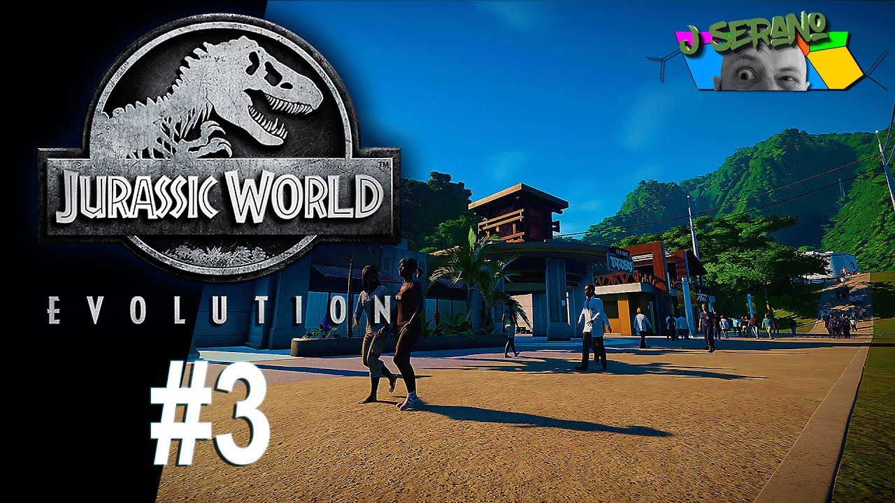 FULD KNALD PÅ PARKEN - JURASSIC WORLD EVOLUTION - Episode 3
