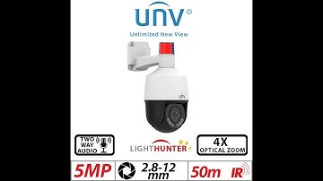 UNIVIEW PTZ 5MP IP POE AUTO TRACKING AI DETECTION IPC675LFW-AX4DUPKC-VG UNBOXING