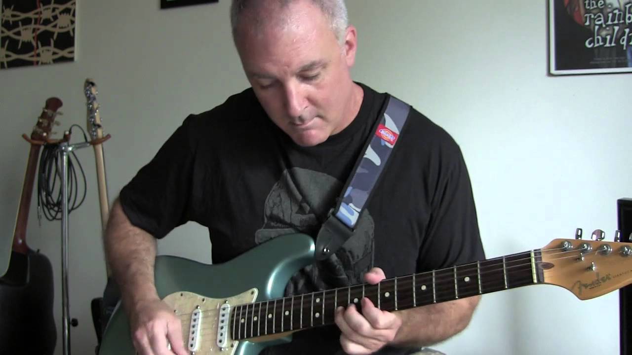 Fender Stratocaster Blues Licks and Wah Pedal YouTube