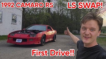 1992 Third Gen Camaro LS Swap - The best part of a build!!