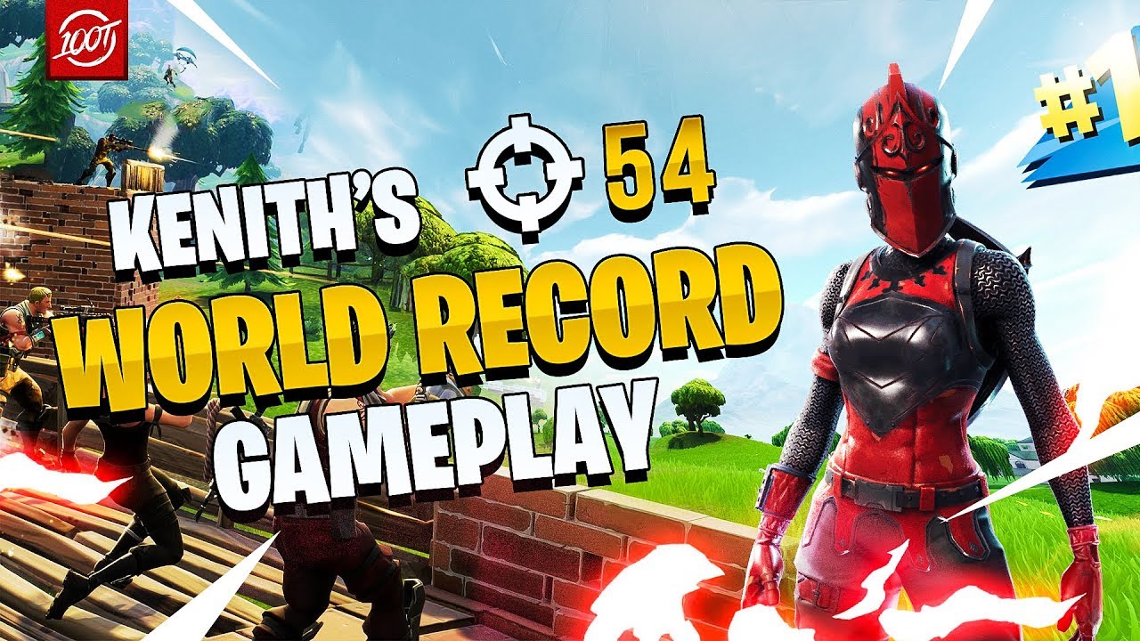 NEW FORTNITE SQUADS WORLD RECORD (KENITH FULL GAMEPLAY)