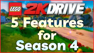 5 Features I Want to See in SEASON 4 of LEGO 2K Drive! (New Biome, Tracks, & More!)