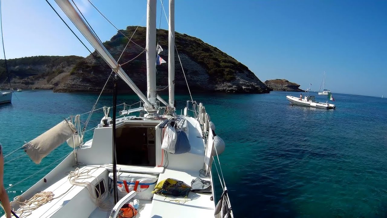 2020 Ep. 09  Naviguer de ROCCAPINA à la belle Cala FAZZIOLU (magnifique)