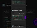 #3 | FASE 1 - Operadores aritméticos y lógicos #python #fase1 #programandoideas #cursopython