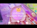 🛸 Unboxing Cute Smart Lamp Planet-9 🪐from Divoom 🌸 + Review ⭐ kawaii mood lamp unboxing