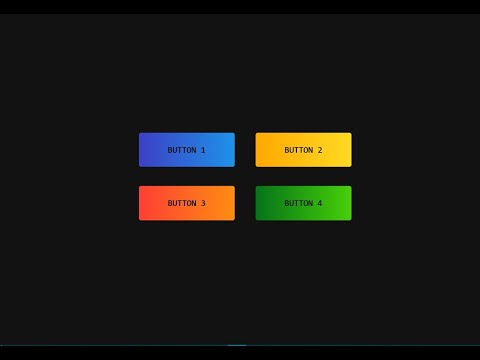 animated  button linear gradient using HTML AND CSS