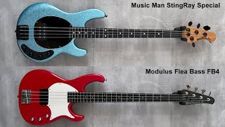 Music Man StingRay Special VS Modulus Flea MB4