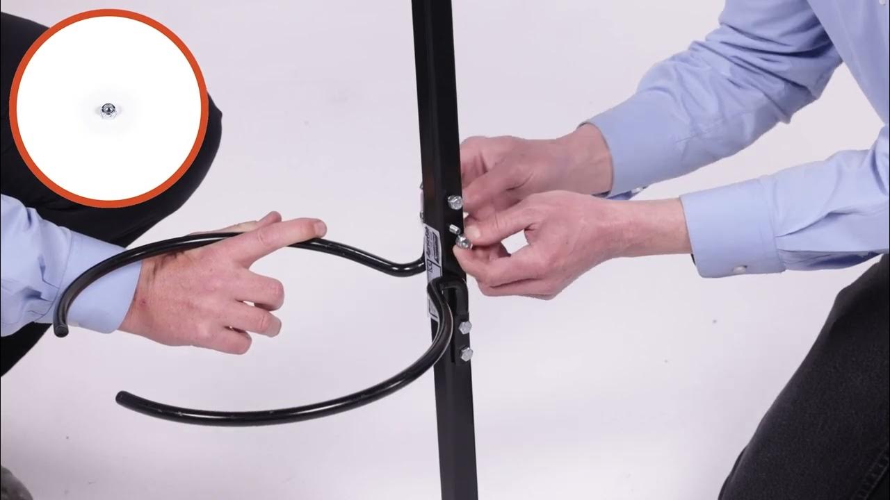 03 Assembly AgriFab Zero Turn Bucket Holder and Assist Handle [45