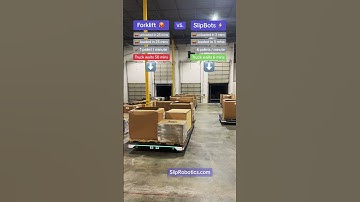 SlipBot vs. Forklift Truck Loading/Unloading