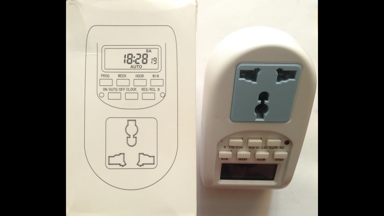 Digital timer switch YouTube