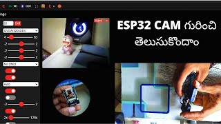 Esp32 cam in Telugu for Beginners: How to use esp32 cam, enable web server and connect to wifi