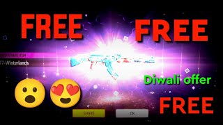 diwali dhamaka offer all reward collected free gun carrot diamond royale  opening new  opening video screenshot 2