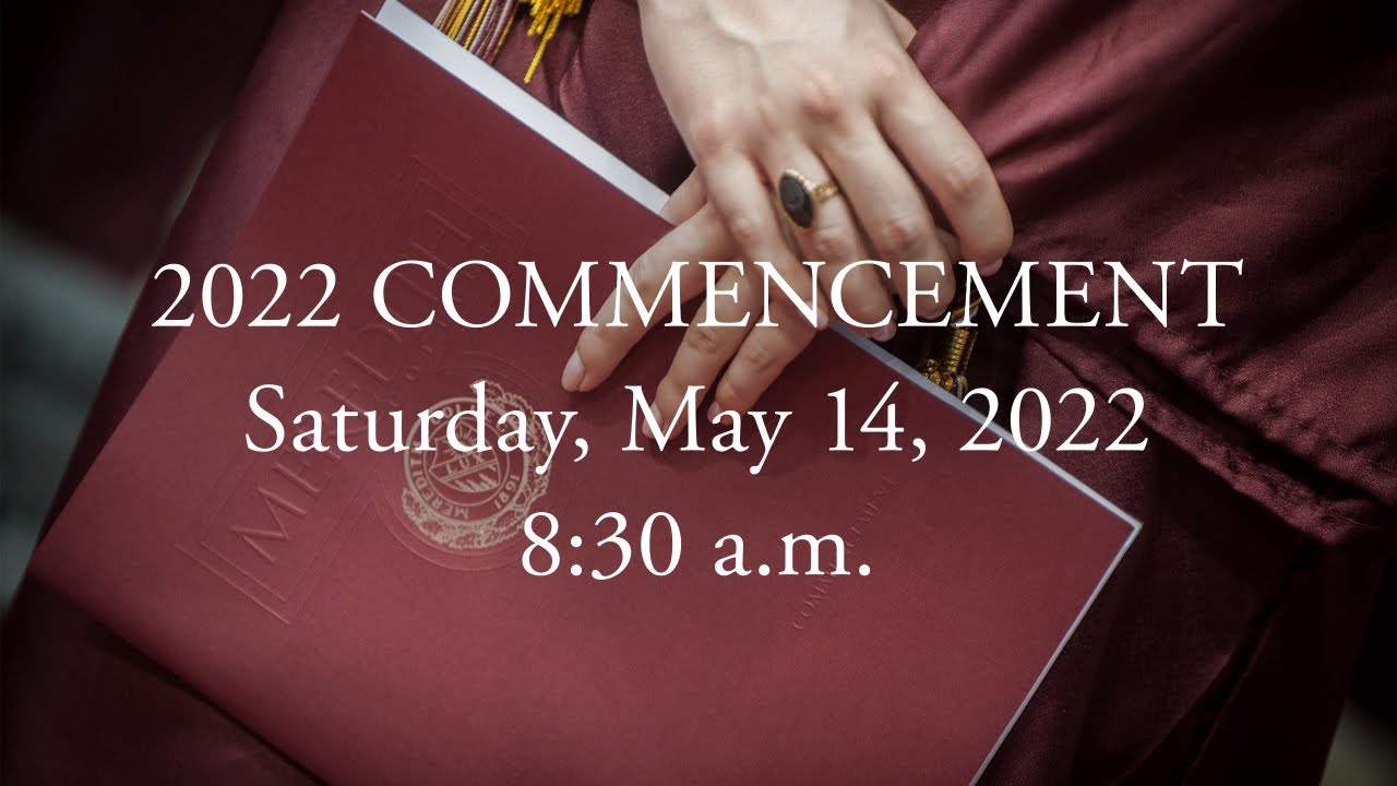 Meredith College Commencement Ceremony | Class of 2022 - YouTube
