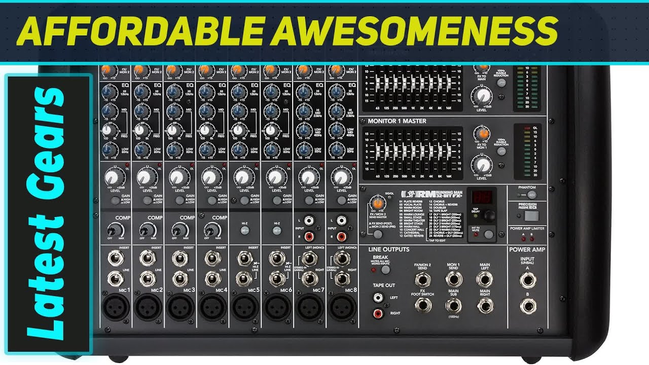 Mackie PPM1008: The Most Powerful Compact Mixer for Your Gigs