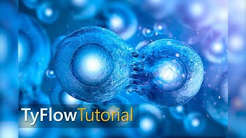 Cell Division - 3DS MAX tyFlow | Tutorial (Free Project File)