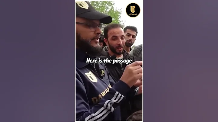 Christian Pushes Muslim After He Is Schooled | Hashim | Speakers Corner