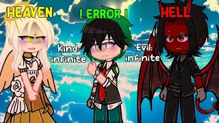 ⁉️😧Heaven Eyes or Hell Eyes😇✨ || meme/trend || BNHA/MHA || D3ad Deku AU || TDBKDK || Gacha Resimi