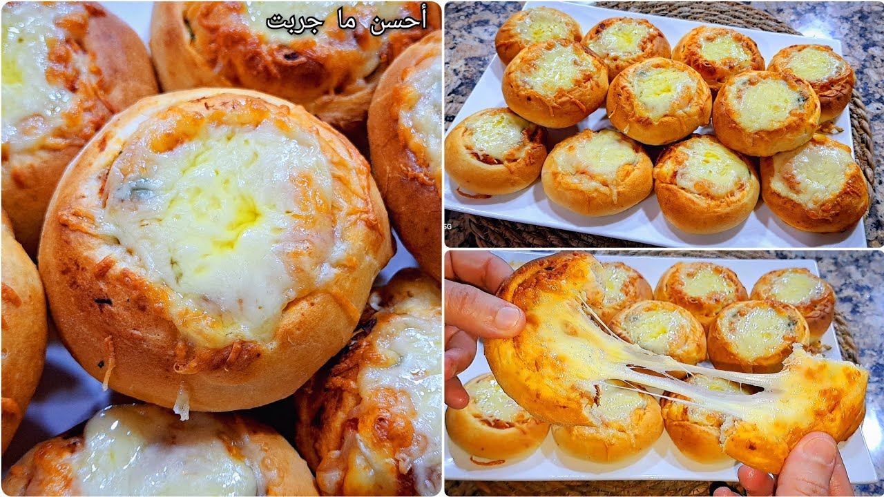 هذي الوصفة خبيها في عينيك لازم تجربيها 🍕بيتزا رولي بعجينة خفيفة كالقطن💯 طارو بيهم في دقيقة 😋