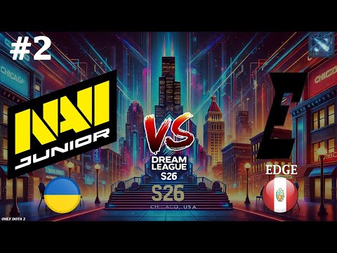 БИТВА МОЛОДЫХ | Navi Junior vs Edge #2 (BO2) DreamLeague S26