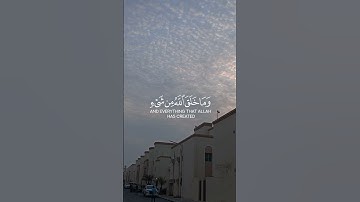 سورة الأعراف | إِنَّ رَبَّكُمُ اللَّهُ الَّذِي خَلَقَ السَّمَاوَاتِ وَالأَرْضَ | Surah Al-A'raf #oc