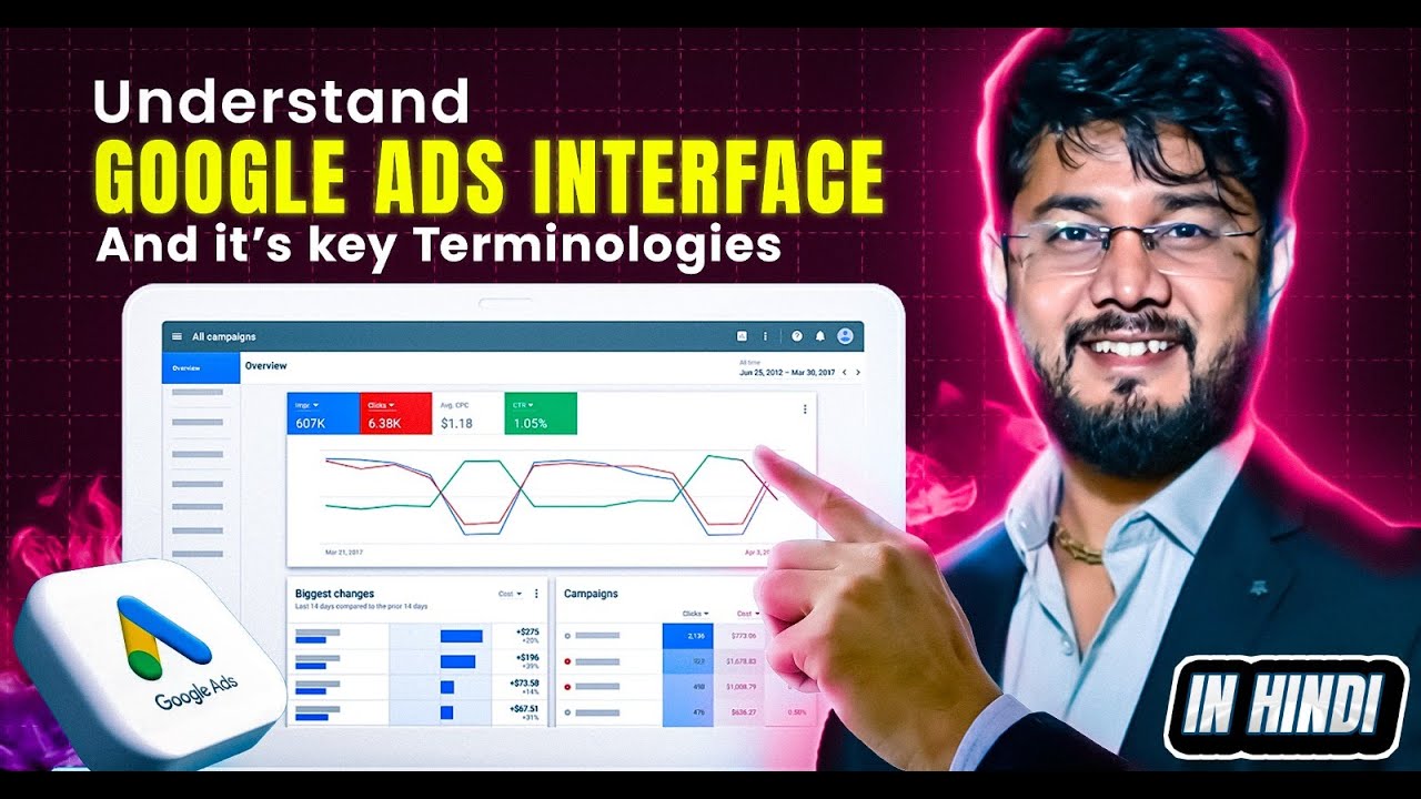 Understanding New Interface Google Ads | Google Ads Terminologies - YouTube