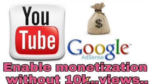 How to enable monetization without 10k views with proof..