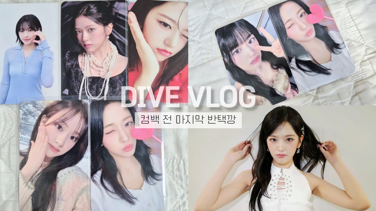 [ 다이브로그 #63 ] 반택깡은 언제 해도 재밌어🤭 | 윶프 | 덕질로그 | 브이로그 | 반택깡 | 포카포장 |