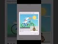 Image to code. Pelican riding a bicycle game.